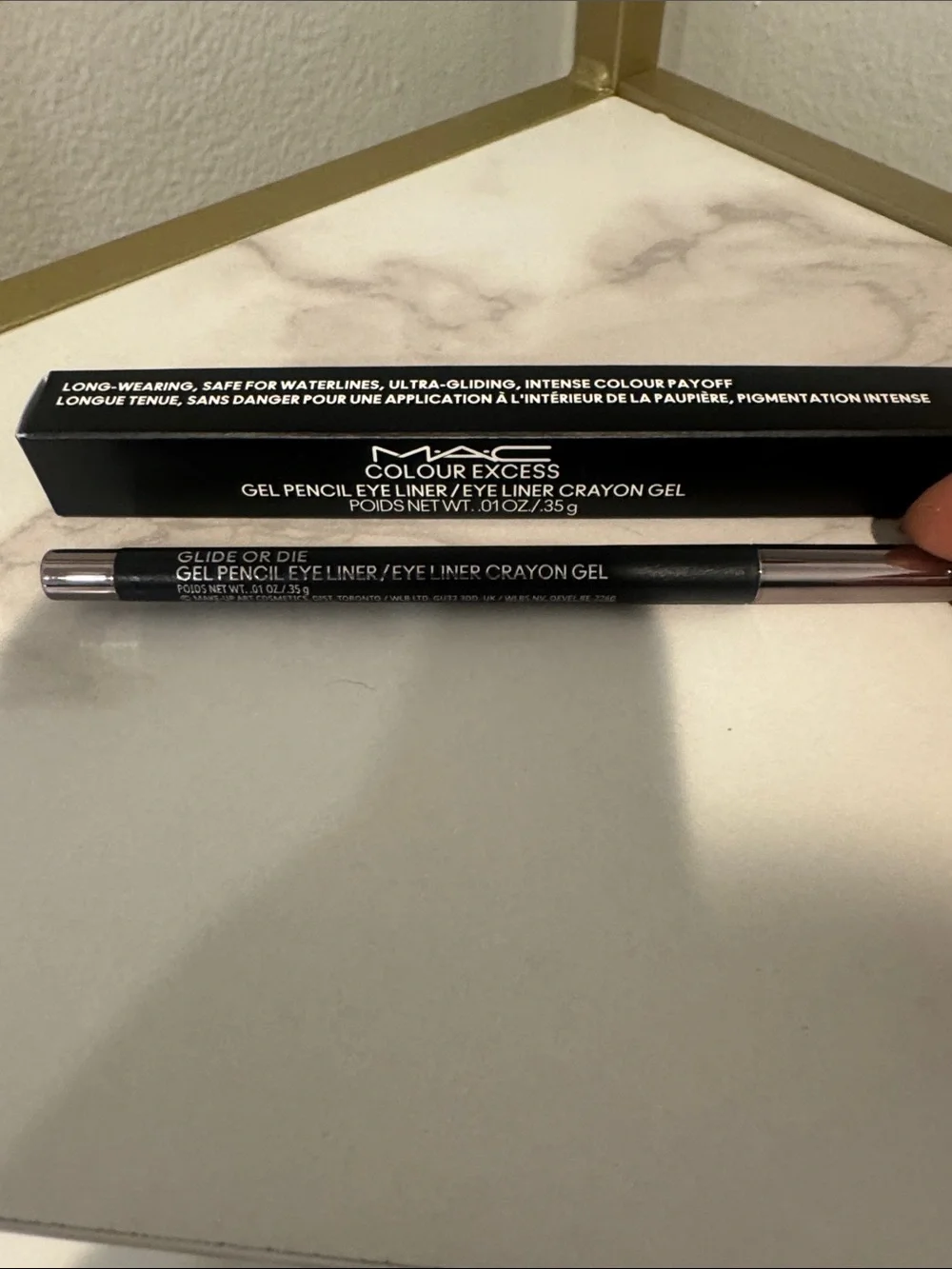 MAC gel pencil eyeliner- waterproof